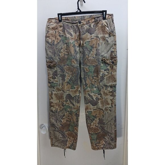 Liberty Men's Camo Hunting Pants 39 x 28 X-Large Reg Advantage Cargo 6 Pockets - Picture 1 of 16